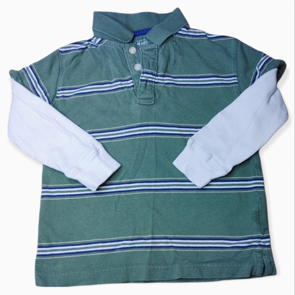 Arizona Jean Company Other - 💥 Bundle Only 💥 ARIZONA Green and White Long Sleeve Polo